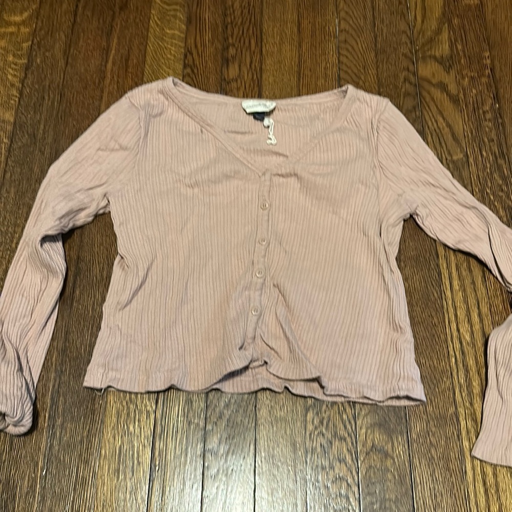 Universal thread pink button up!